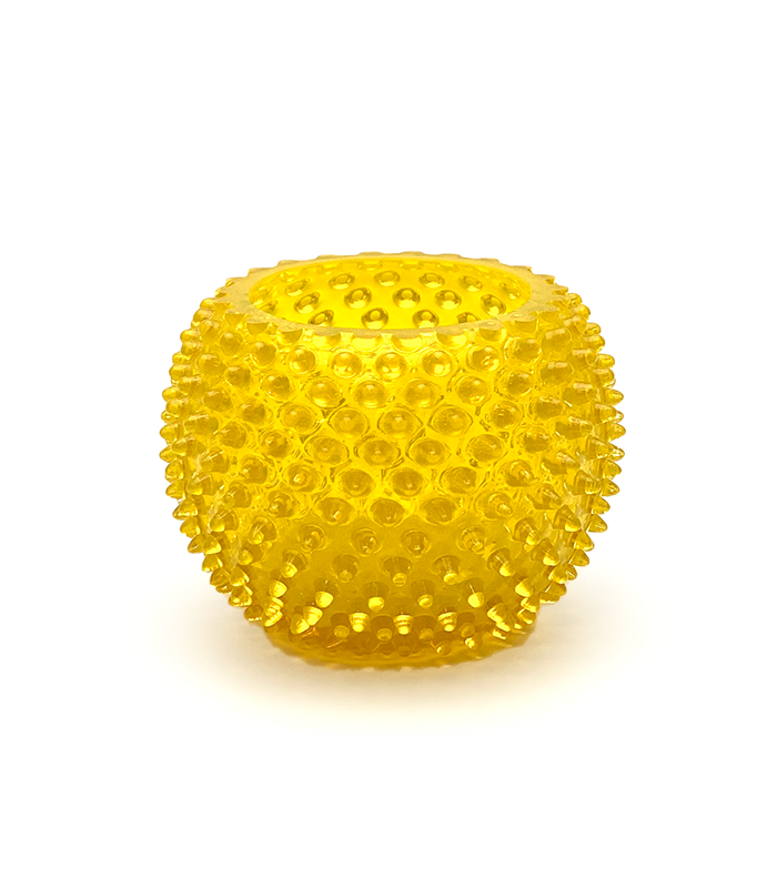 Váza ananas žlutá