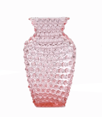 Váza hobnail kolekce ananas růžová