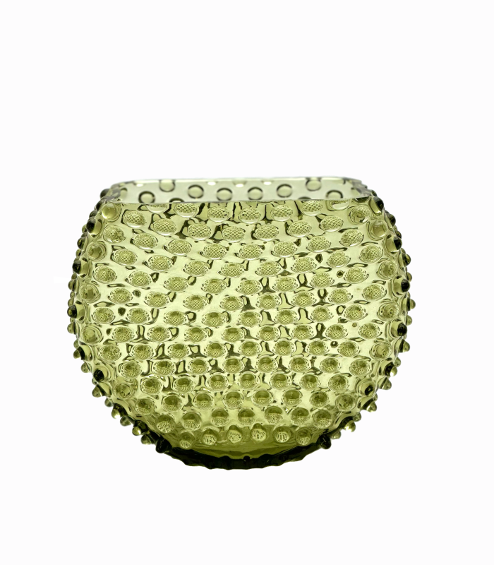 Váza ananas lesní zelená