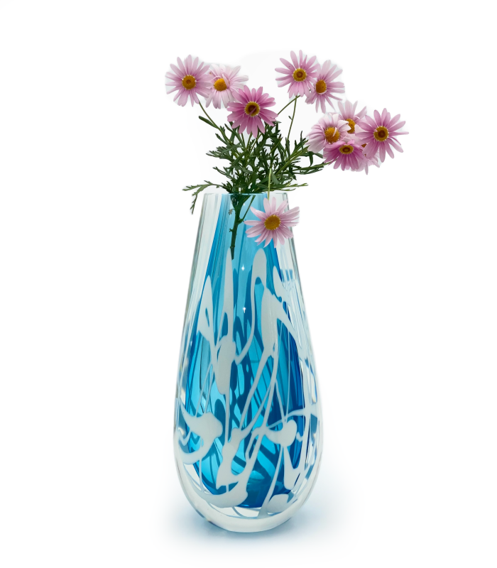Skleněná Váza Aqua Line_Kytka