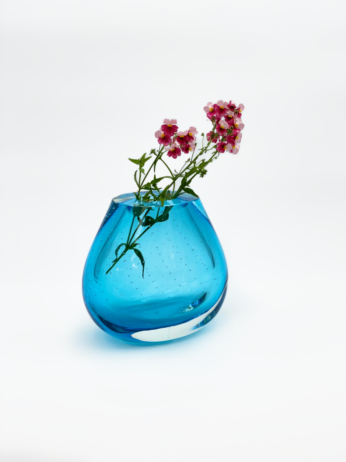 Skleněná Váza Aqua Bubble_Kytka