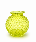 Hobnail váza ananas citrin II.jakost