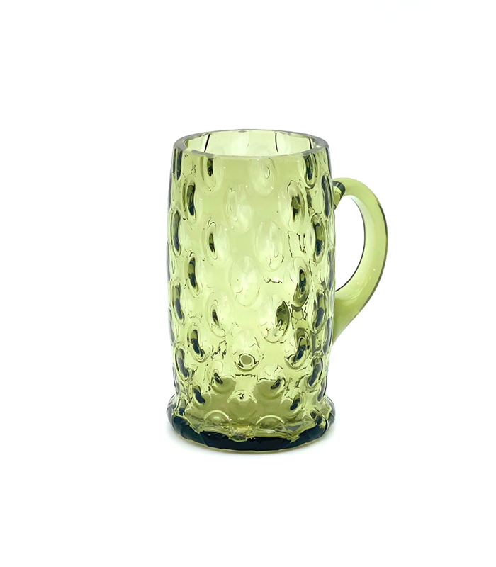 Skleněný Půllitr lesní sklo Skleněný Půllitr lesní sklo