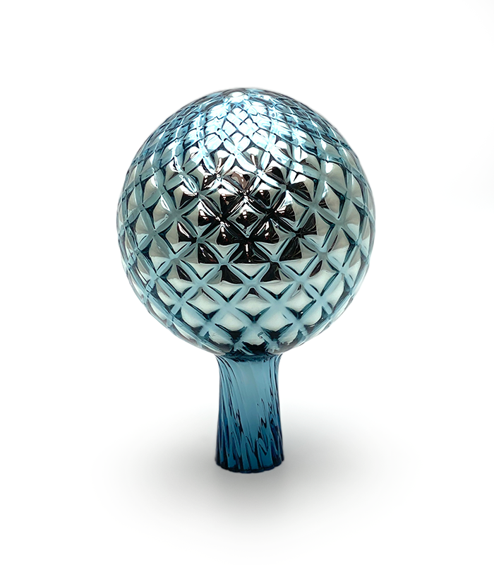 Fence ball - silver plated
