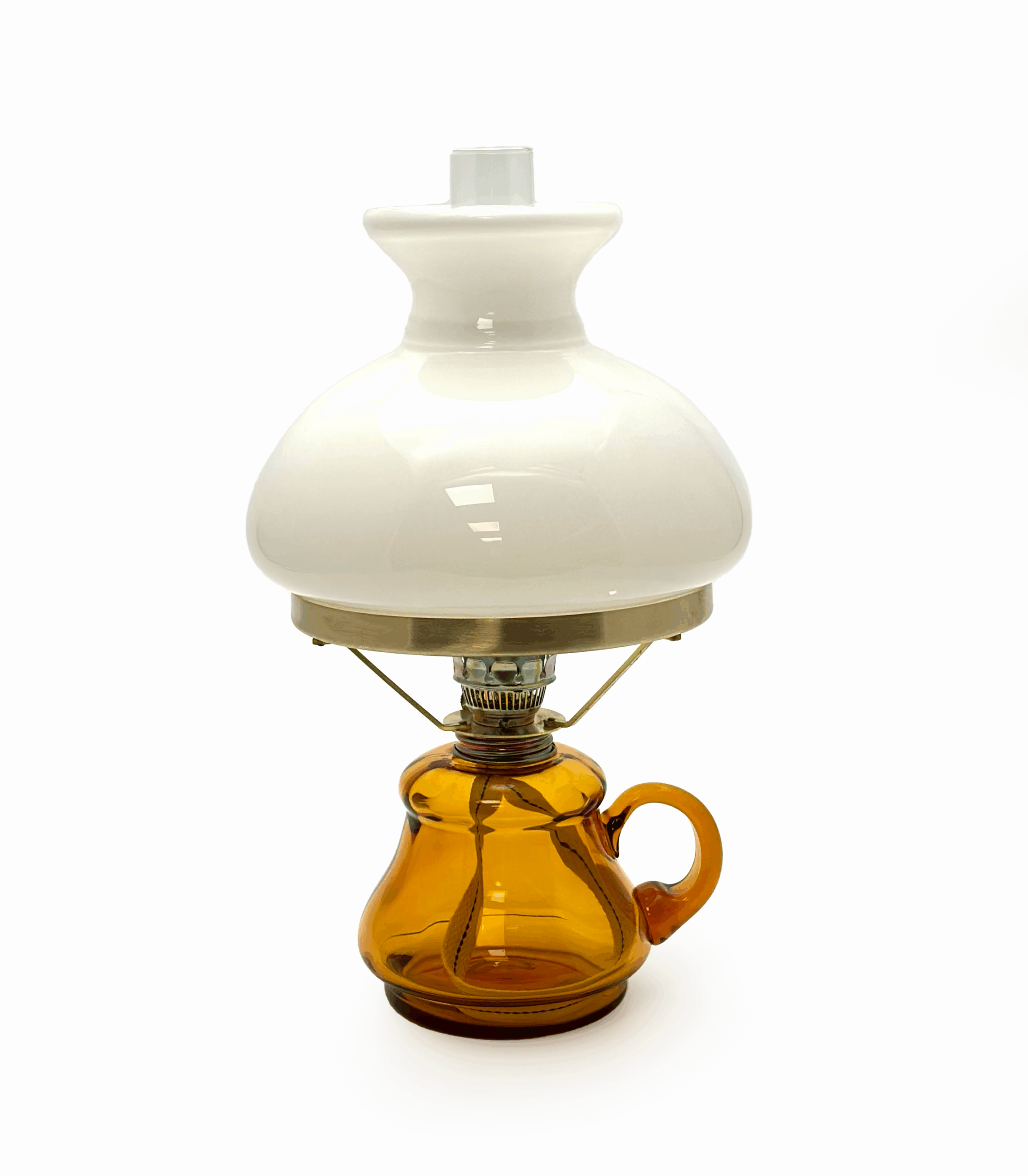 Petrolejová lampa s ouškem amber Petrolejová lampa s ouškem amber