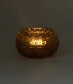 Mísa 11,5cm – Hobnail – Ananas – amber - Obrázek 3