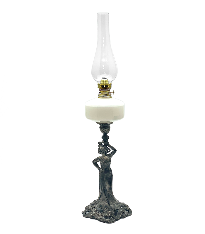 Premium kerosene lamp - Art Nouveau doll