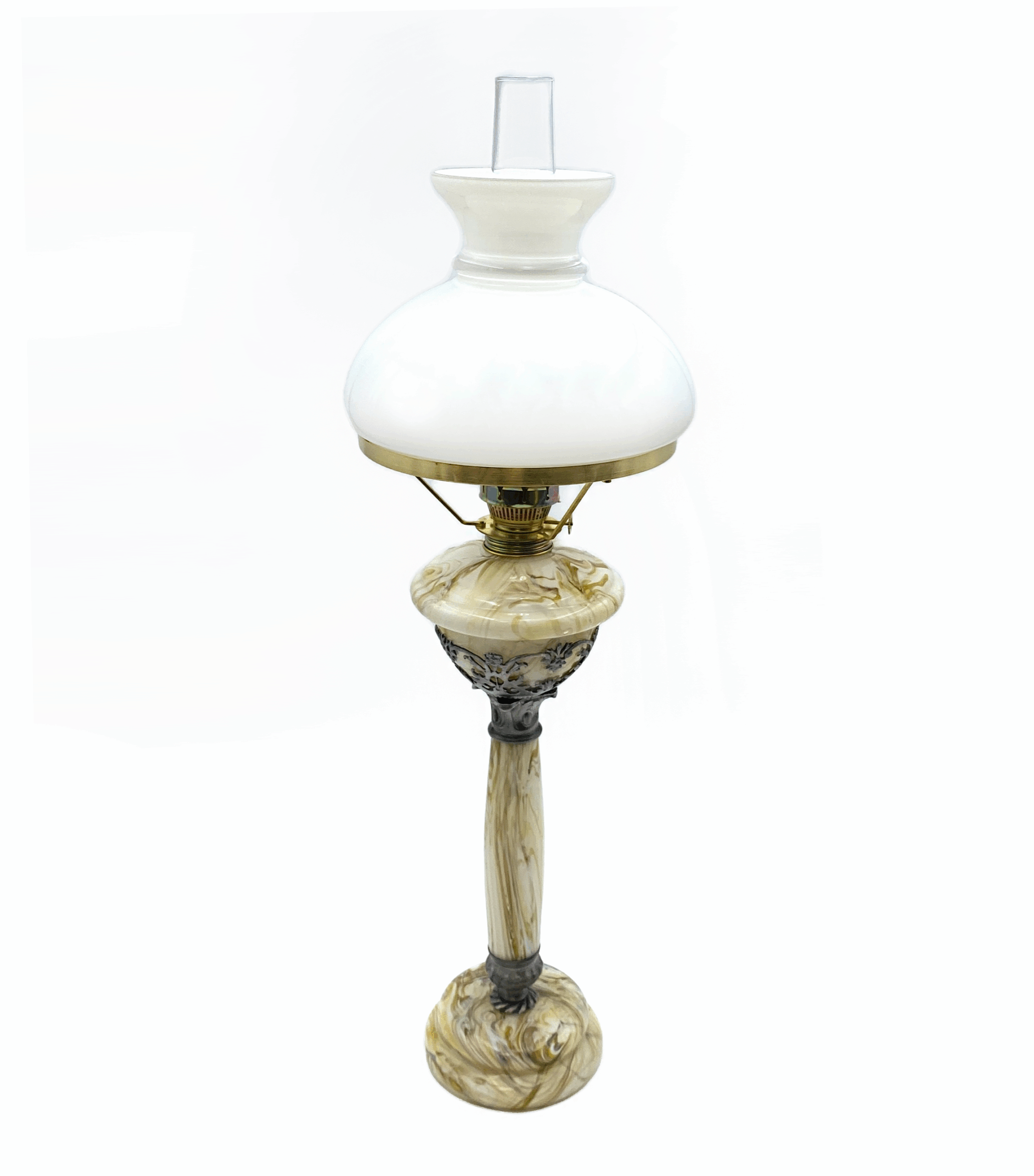 Petrolejová lampa mramor komplet Petrolejová lampa mramor komplet